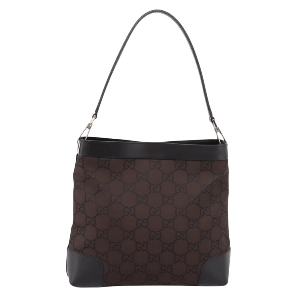 Gucci Vintage Clasp Handle Hobo (Outlet) GG Canvas Medium